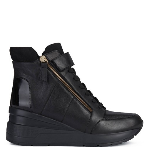 Γυναικεία Μποτάκια Μαύρο ZOSMA E D168LE 08522 C9999 Geox