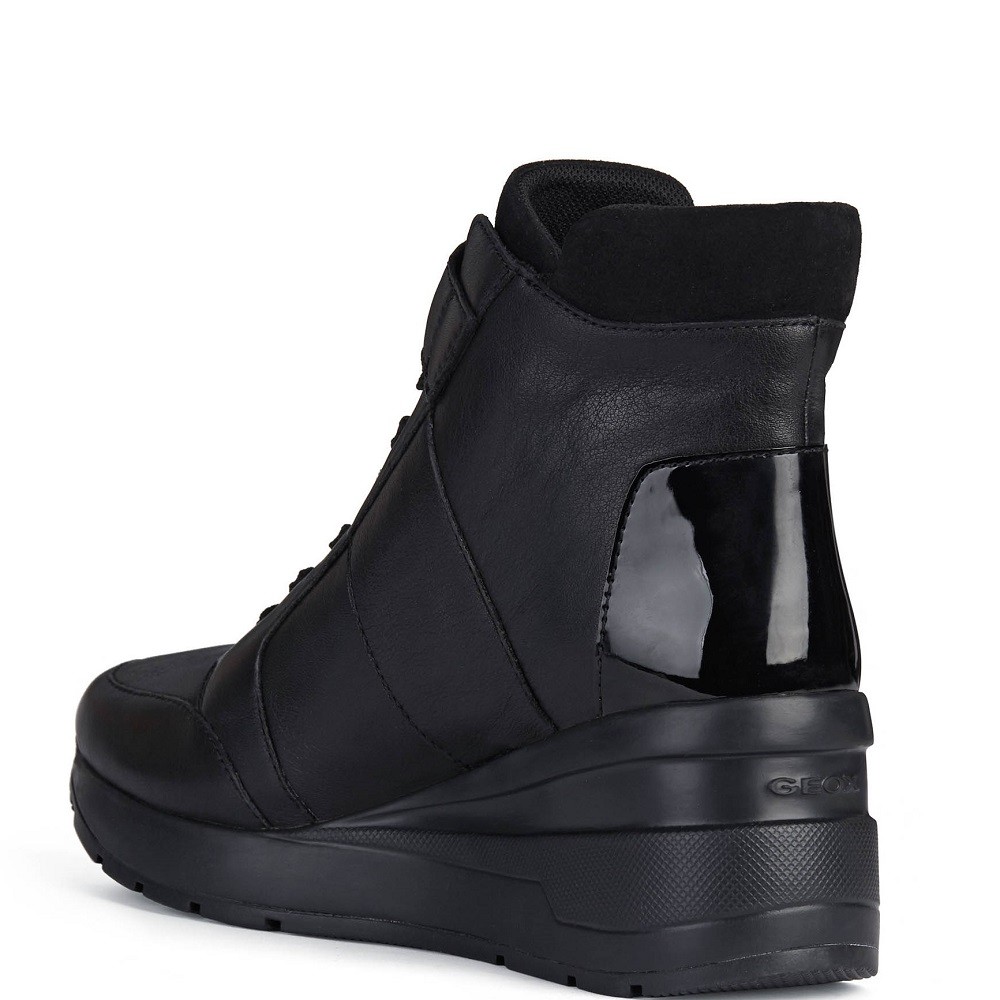 GEOX</br>Γυναικεία Μποτάκια Μαύρο ZOSMA E D168LE 08522 C9999 Geox GEOX</br>Γυναικεία Μποτάκια Μαύρο ZOSMA E D168LE 08522 C9999 Geox