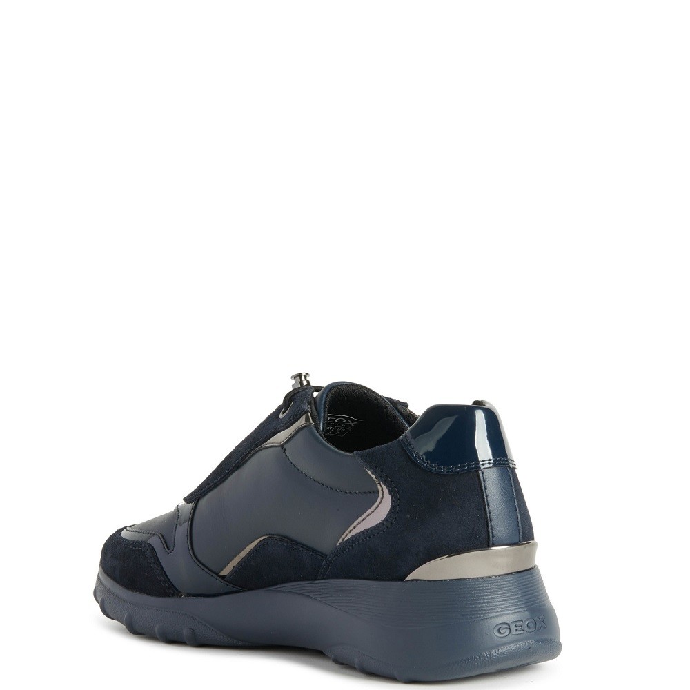 GEOX</br>Γυναικεία Sneakers Μπλε Δέρμα ALLENIEE D16LPC 05422 C4002 Geox GEOX</br>Γυναικεία Sneakers Μπλε Δέρμα ALLENIEE D16LPC 05422 C4002 Geox