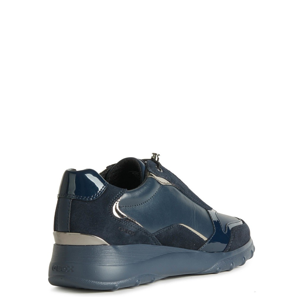 GEOX</br>Γυναικεία Sneakers Μπλε Δέρμα ALLENIEE D16LPC 05422 C4002 Geox GEOX</br>Γυναικεία Sneakers Μπλε Δέρμα ALLENIEE D16LPC 05422 C4002 Geox