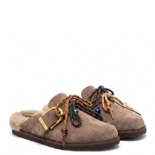 Komis & Komis D2300 Γυναικεία Sabo Καφέ Δέρμα Suede