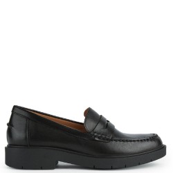Γυναικεία Loafers Μαύρο Δέρμα SPHERICA EC1 A D25QRA 00043 C9997 Geox