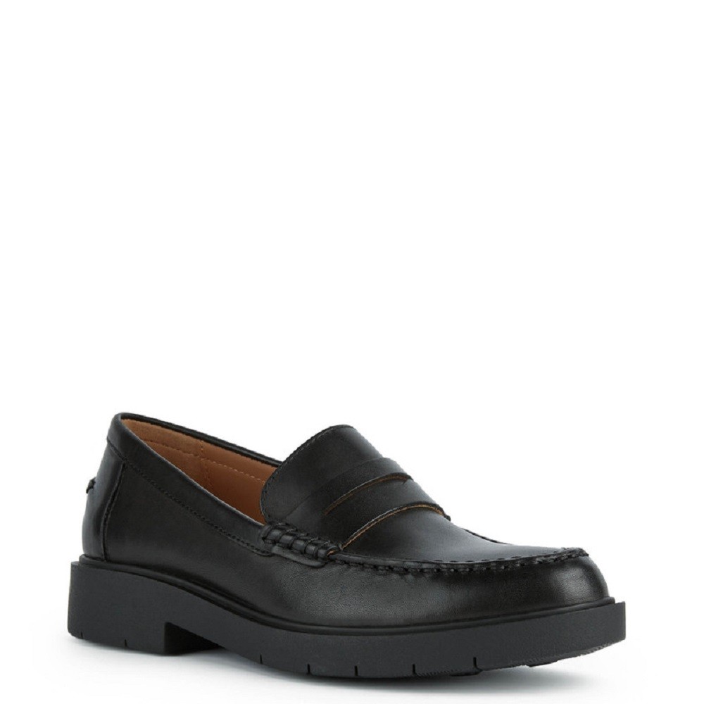 GEOX</br>Γυναικεία Loafers Μαύρο Δέρμα SPHERICA EC1 A D25QRA 00043 C9997 Geox GEOX</br>Γυναικεία Loafers Μαύρο Δέρμα SPHERICA EC1 A D25QRA 00043 C9997 Geox