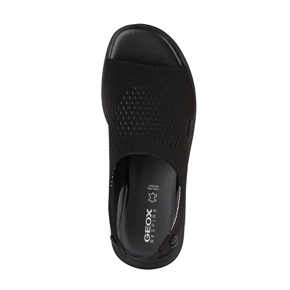 GEOX</br>Γυναικεία Σανδάλια Μαύρο D25SVD 0006K C9999 SPHERICA EC5 D Geox