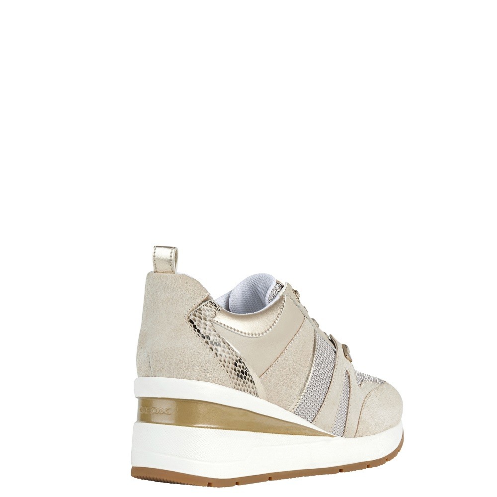 GEOX</br>Γυναικεία Sneakers Μπεζ ZOSMA D268LB 022AS C6738 Geox GEOX</br>Γυναικεία Sneakers Μπεζ ZOSMA D268LB 022AS C6738 Geox