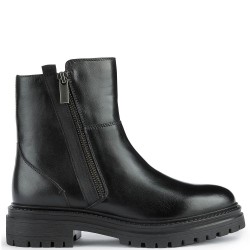 Γυναικεία Μποτάκια Μαύρο Δέρμα IRIDEA D26HRO 00043 C9999 Geox