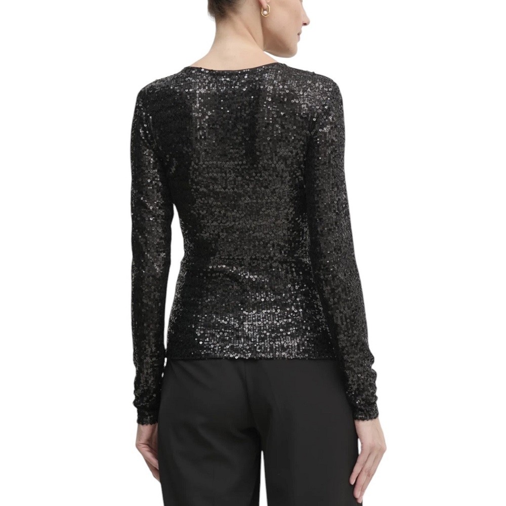DKNY</br>Γυναικεία Μπλούζα Μαύρο D2GMA119-BLK DKNY DKNY</br>Γυναικεία Μπλούζα Μαύρο D2GMA119-BLK DKNY