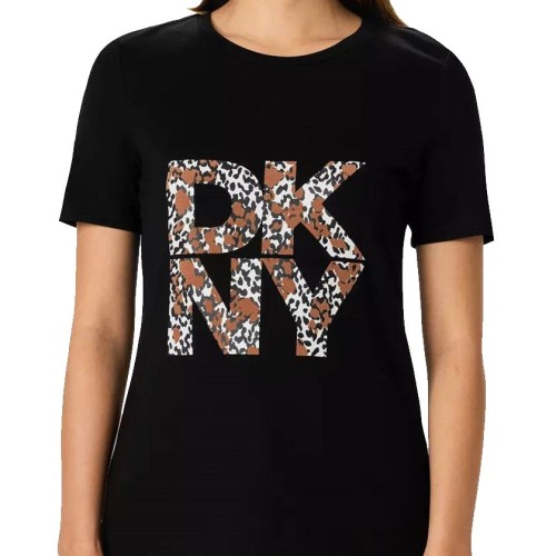 Γυναικείο T-shirt Μαύρο D2G4A174-BLK DKNY