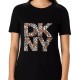 DKNY</br>Γυναικείο T-shirt Μαύρο D2G4A174-BLK DKNY DKNY</br>Γυναικείο T-shirt Μαύρο D2G4A174-BLK DKNY