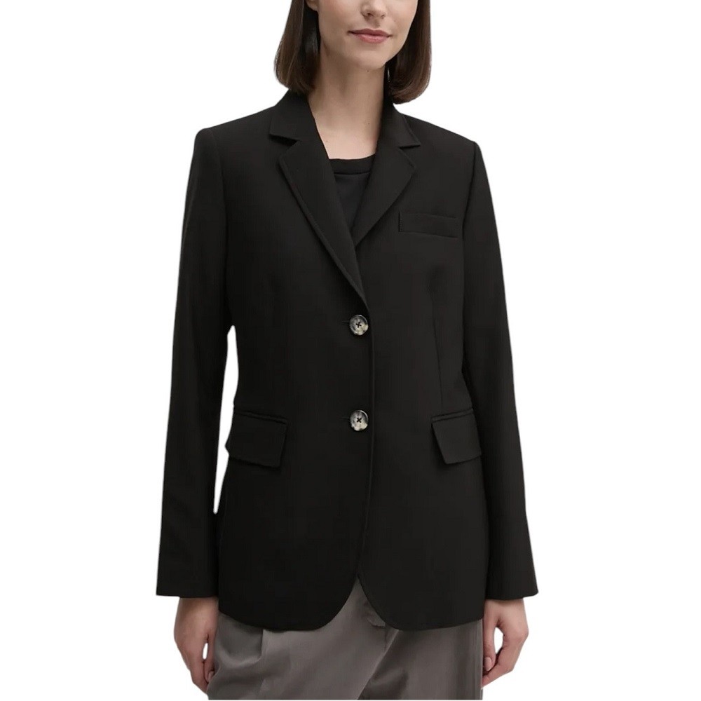 DKNY</br>Γυναικείο Σακάκι Μαύρο D2G4A200-BLK DKNY DKNY</br>Γυναικείο Σακάκι Μαύρο D2G4A200-BLK DKNY