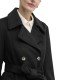DKNY</br>Γυναικείο Παλτό Μαύρο D2G4A204-BLK DKNY DKNY</br>Γυναικείο Παλτό Μαύρο D2G4A204-BLK DKNY