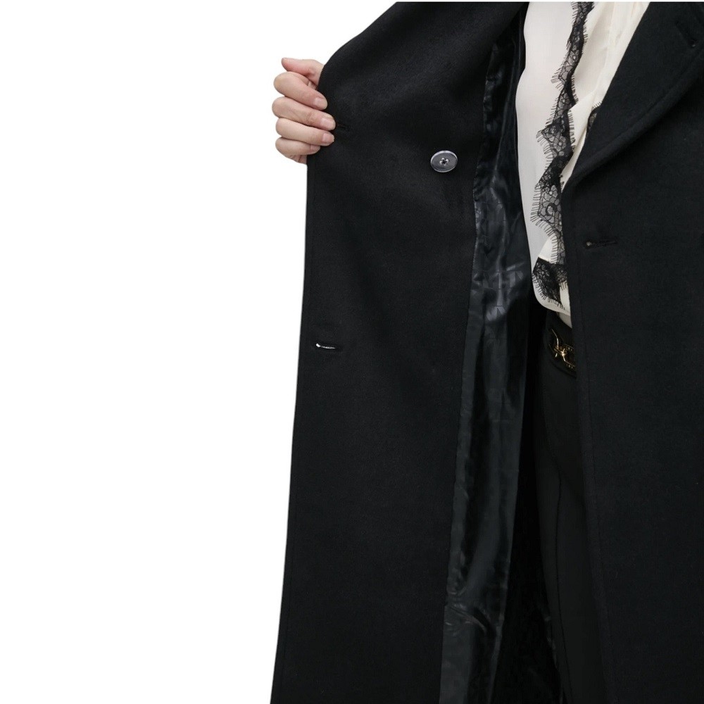 DKNY</br>Γυναικείο Παλτό Μαύρο D2G4A204-BLK DKNY DKNY</br>Γυναικείο Παλτό Μαύρο D2G4A204-BLK DKNY