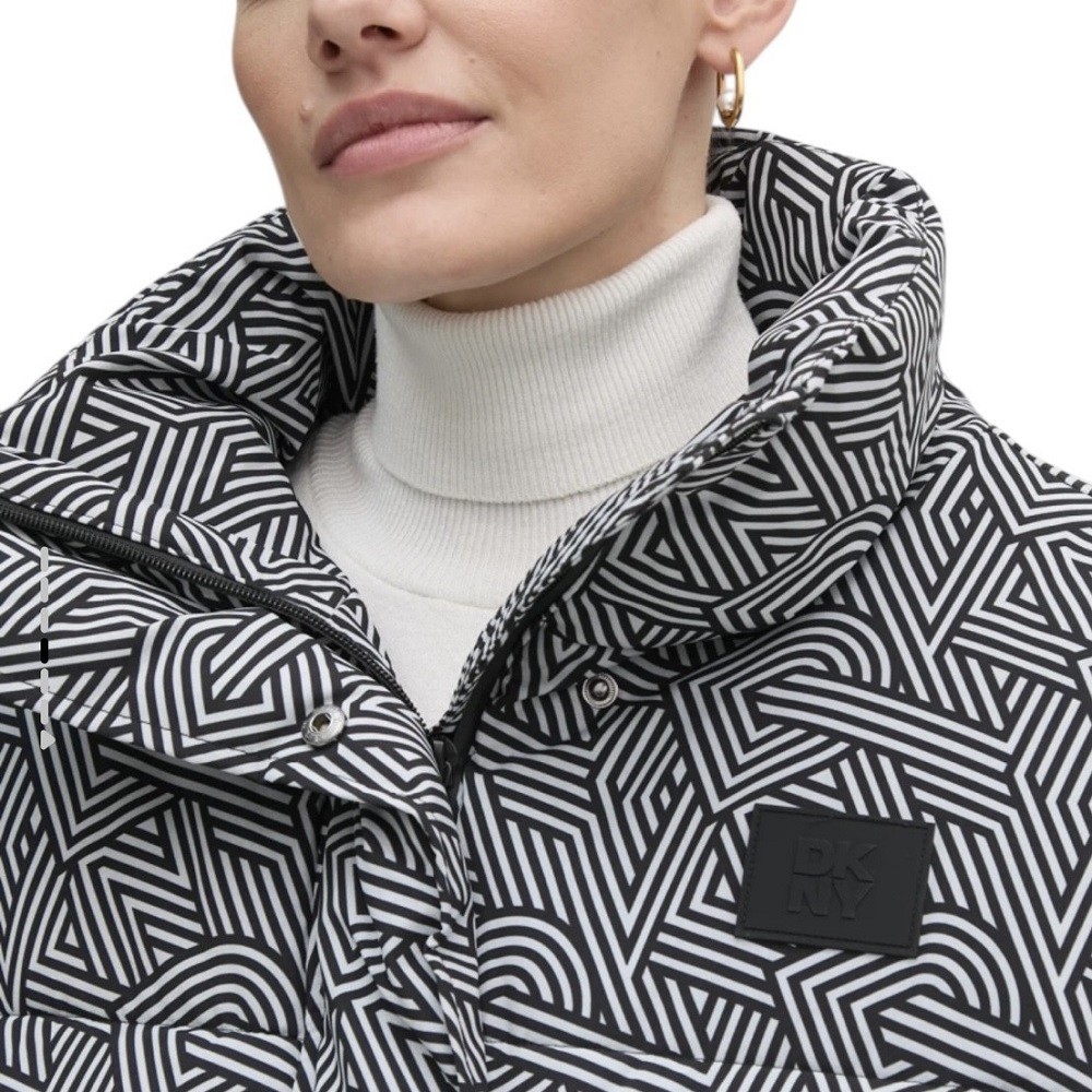 DKNY</br>Γυναικείο Μπουφάν Αμάνικο Γκρι D2G4A224-H46 DKNY DKNY</br>Γυναικείο Μπουφάν Αμάνικο Γκρι D2G4A224-H46 DKNY
