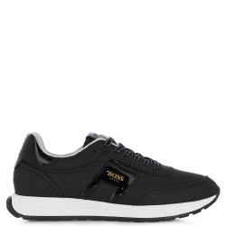 BOSS</br>Boss D321/A GOMATO Ανδρικά Sneakers Μαύρο Δέρμα