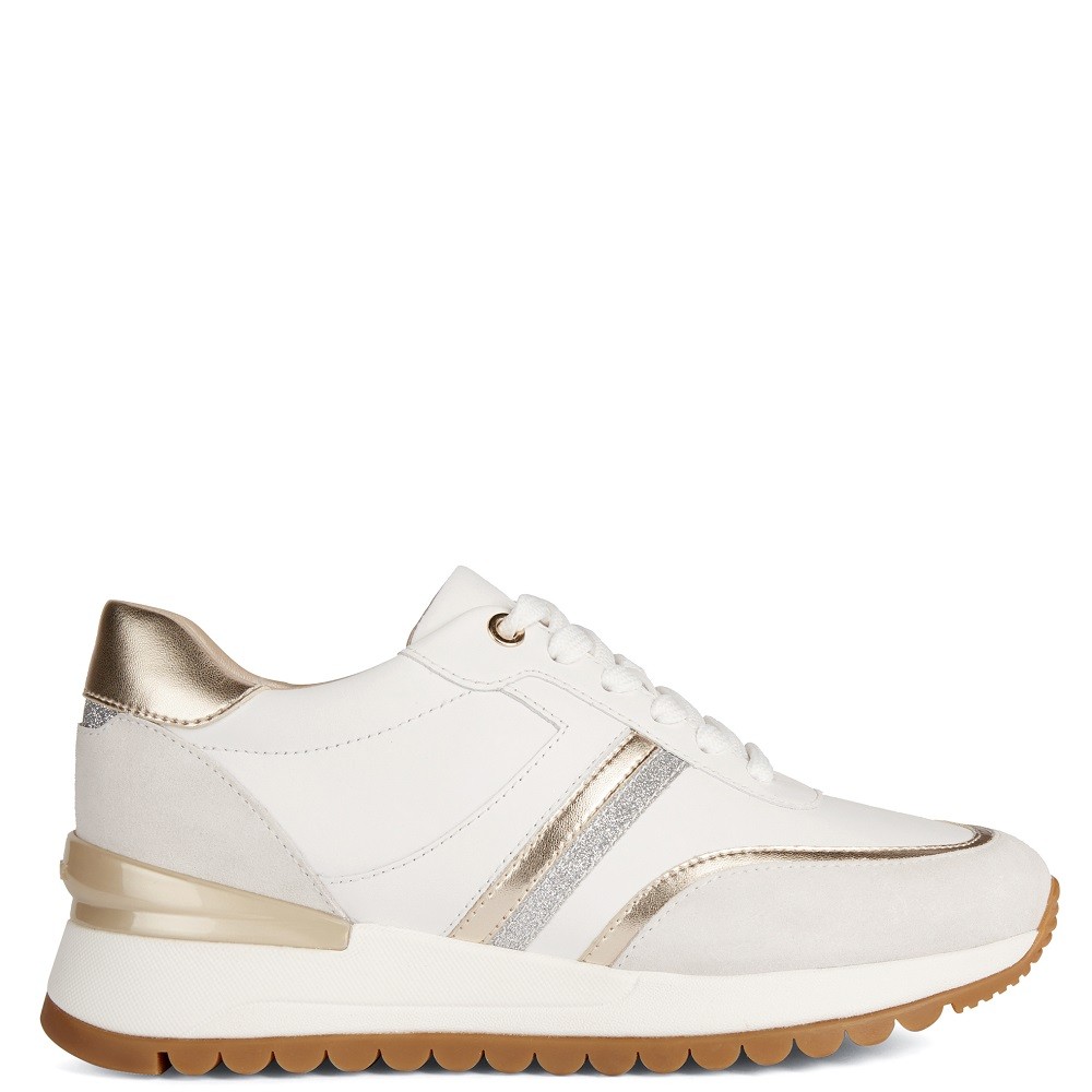 GEOX</br>Γυναικεία Sneakers Λευκό/Πάγος DESY A D3500A 08522 C1352 Geox GEOX</br>Γυναικεία Sneakers Λευκό/Πάγος DESY A D3500A 08522 C1352 Geox
