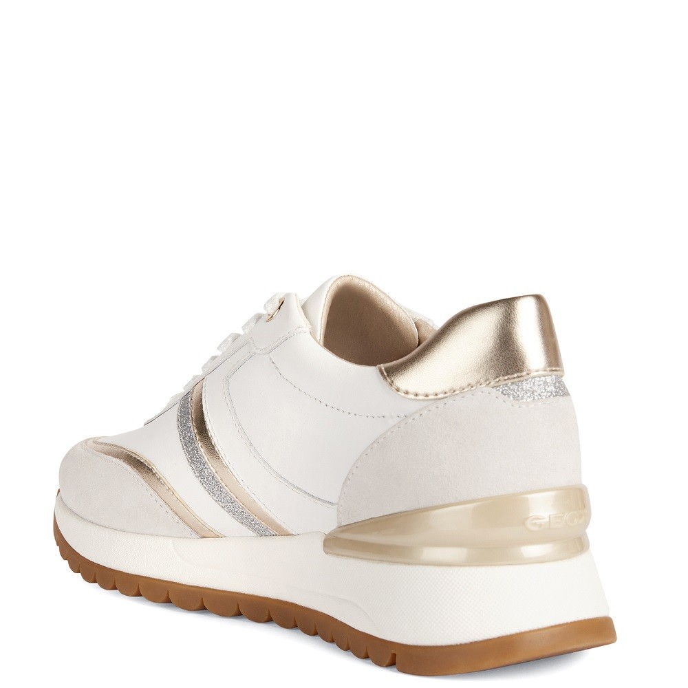 GEOX</br>Γυναικεία Sneakers Λευκό/Πάγος DESY A D3500A 08522 C1352 Geox GEOX</br>Γυναικεία Sneakers Λευκό/Πάγος DESY A D3500A 08522 C1352 Geox
