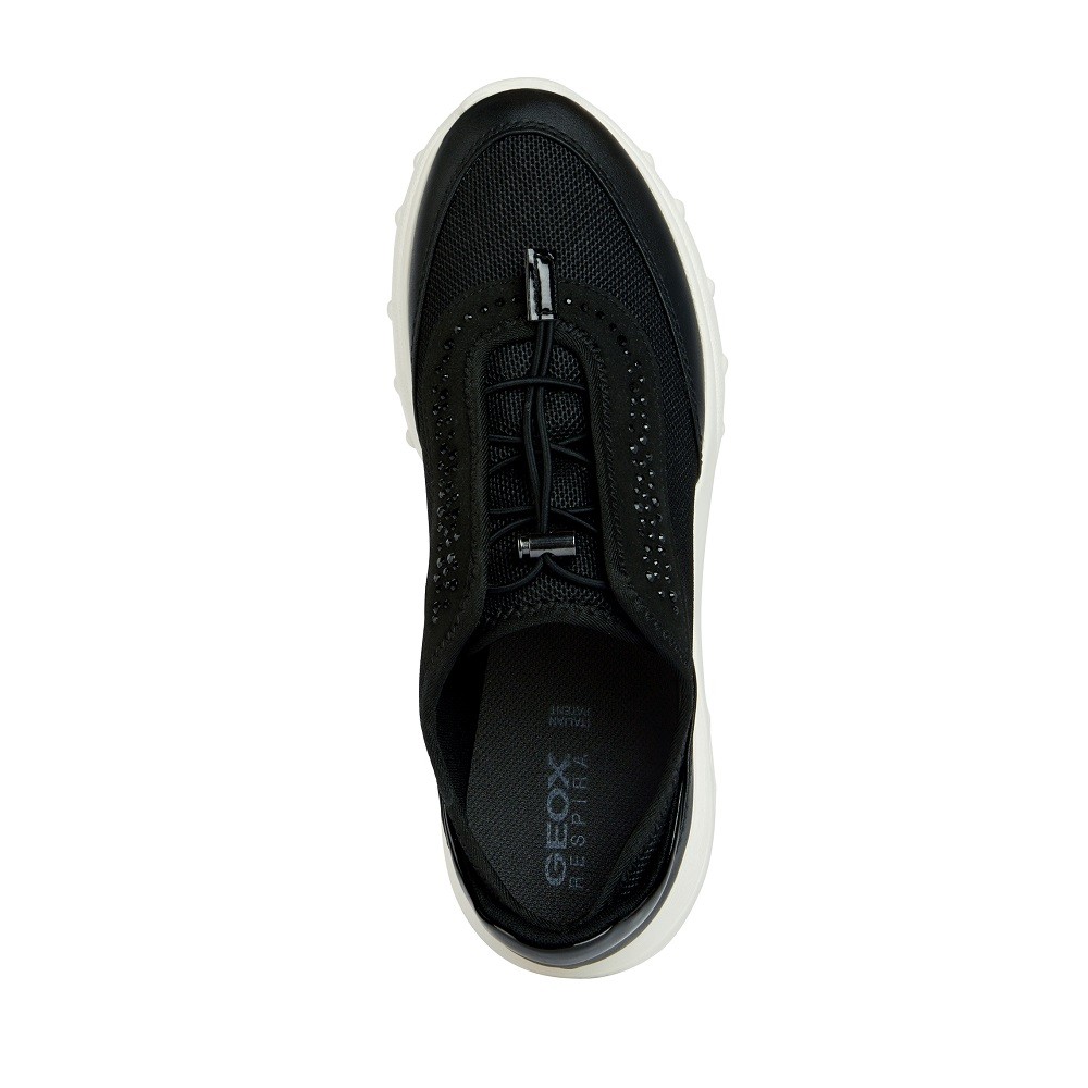 GEOX</br>Γυναικεία Sneakers Μαύρο D35LPC 01454 C9999 ALLENIEE C Geox GEOX</br>Γυναικεία Sneakers Μαύρο D35LPC 01454 C9999 ALLENIEE C Geox