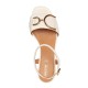 GEOX</br>Γυναικεία Πέδιλα Εκρού Δέρμα D35RNB 000TU C1002 N.ERAKLIA 50 B Geox