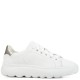 GEOX</br>Γυναικεία Sneakers Λευκό/Χρυσό Δέρμα D35TCB 085V2 C0232 SPHERICA EC4-1 B Geox GEOX</br>Γυναικεία Sneakers Λευκό/Χρυσό Δέρμα D35TCB 085V2 C0232 SPHERICA EC4-1 B Geox