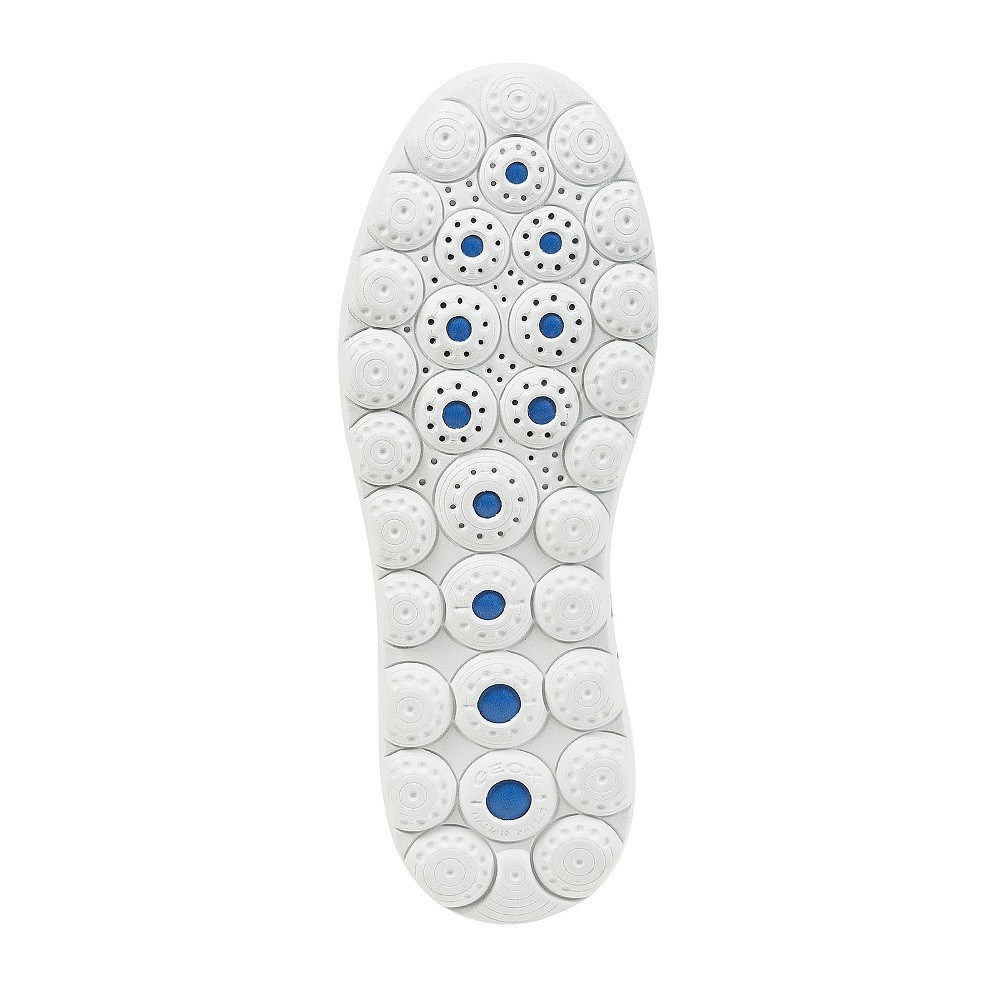 GEOX</br>Γυναικεία Sneakers Λευκό/Χρυσό Δέρμα D35TCB 085V2 C0232 SPHERICA EC4-1 B Geox GEOX</br>Γυναικεία Sneakers Λευκό/Χρυσό Δέρμα D35TCB 085V2 C0232 SPHERICA EC4-1 B Geox