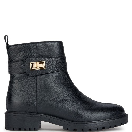 Γυναικεία Μποτάκια Μαύρο HOARA A D36FTA 00046 C9999 Geox