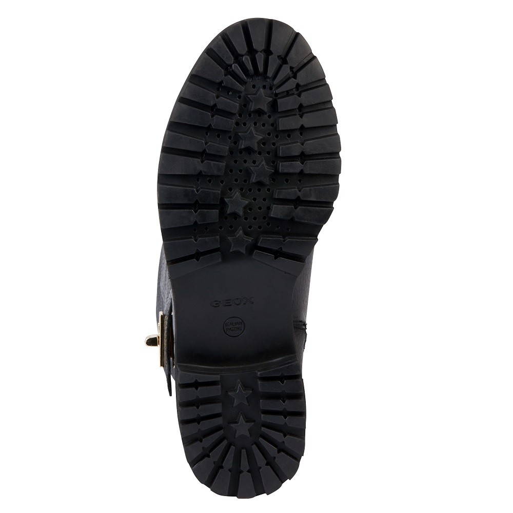 GEOX</br>Γυναικεία Μπότα HOARA D Μαύρο Δέρμα D36FTD 00046 C9999 Geox