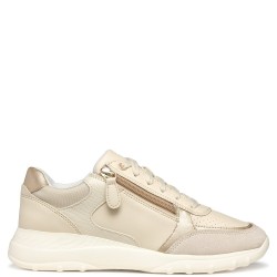 Γυναικεία Sneakers Μπεζ Δέρμα ALLENIEE B D36LPB 05422 C1122 Geox