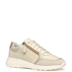 Γυναικεία Sneakers Μπεζ Δέρμα ALLENIEE B D36LPB 05422 C1122 Geox