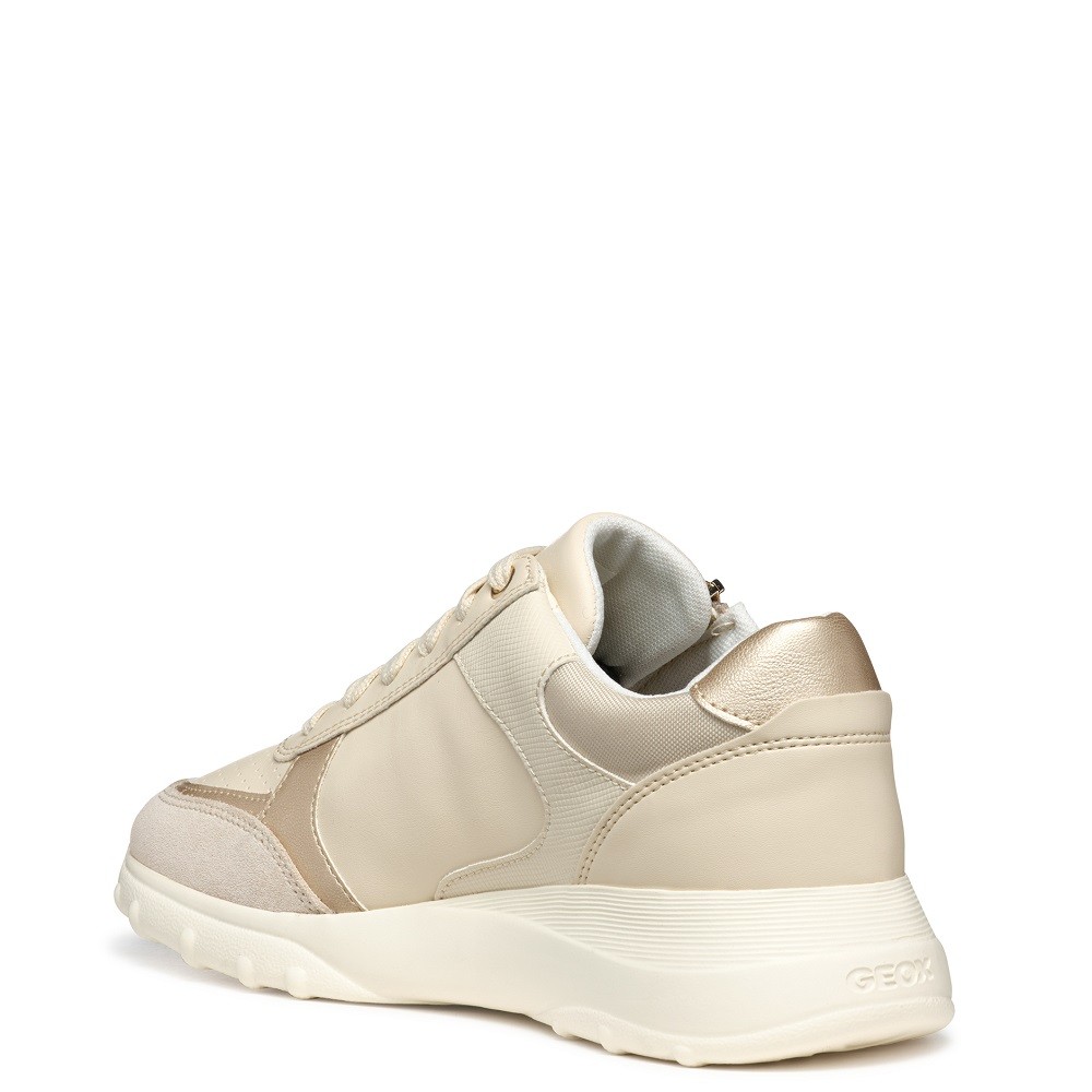 GEOX</br>Γυναικεία Sneakers Μπεζ Δέρμα ALLENIEE B D36LPB 05422 C1122 Geox GEOX</br>Γυναικεία Sneakers Μπεζ Δέρμα ALLENIEE B D36LPB 05422 C1122 Geox