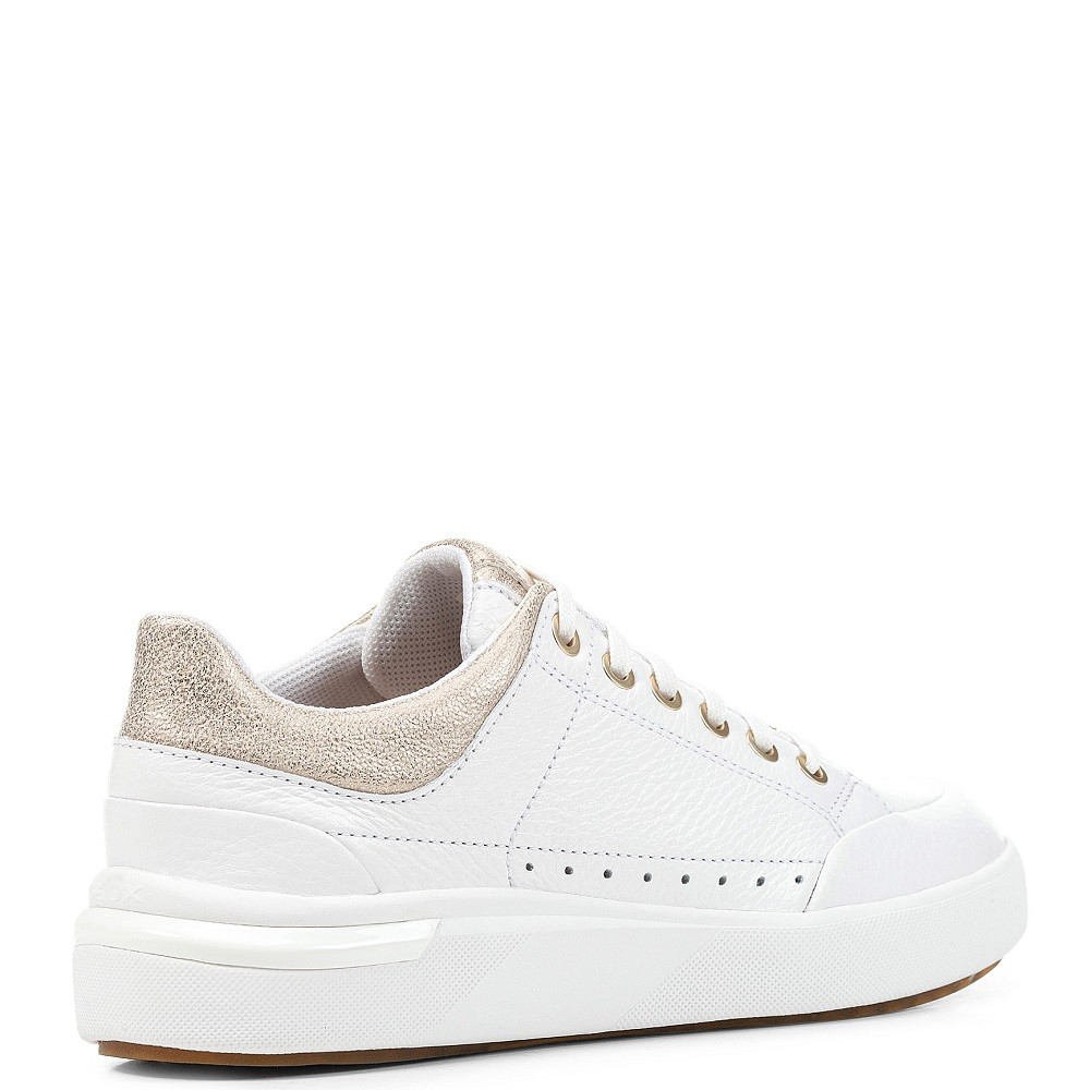 GEOX</br>Γυναικεία Sneakers Λευκό/Χρυσό DALYLA A D36QFA 046BN C1ZB5 Geox GEOX</br>Γυναικεία Sneakers Λευκό/Χρυσό DALYLA A D36QFA 046BN C1ZB5 Geox