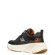 GEOX</br>Γυναικεία Sneakers Μαύρο/Ταμπά Δέρμα DIAMANTA D36UFE 05485 C9209 Geox