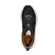 GEOX</br>Γυναικεία Sneakers Μαύρο/Ταμπά Δέρμα DIAMANTA D36UFE 05485 C9209 Geox