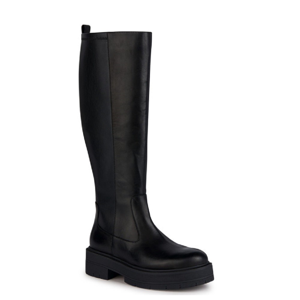 GEOX</br>Γυναικείες Μπότες Μαύρο Δέρμα SPHERICA EC7 D36VDF 043BC C9999 Geox GEOX</br>Γυναικείες Μπότες Μαύρο Δέρμα SPHERICA EC7 D36VDF 043BC C9999 Geox