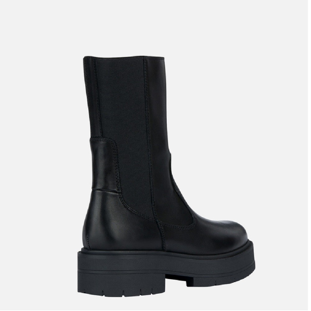GEOX</br>Γυναικεία Μποτάκια Μαύρο Δέρμα SPHERICA EC7 K D36VDK 00043 C9999 Geox GEOX</br>Γυναικεία Μποτάκια Μαύρο Δέρμα SPHERICA EC7 K D36VDK 00043 C9999 Geox