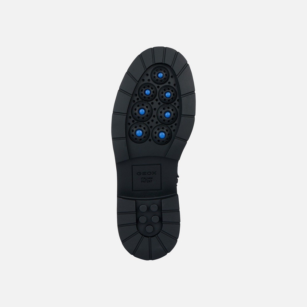 GEOX</br>Γυναικεία Μποτάκια Μαύρο Δέρμα SPHERICA EC7 K D36VDK 00043 C9999 Geox GEOX</br>Γυναικεία Μποτάκια Μαύρο Δέρμα SPHERICA EC7 K D36VDK 00043 C9999 Geox