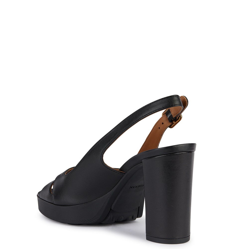 GEOX</br>Γυναικεία Πέδιλα Μαύρο Δέρμα WALK PLEASURE 85S C D45B6C 00043 C9999 Geox GEOX</br>Γυναικεία Πέδιλα Μαύρο Δέρμα WALK PLEASURE 85S C D45B6C 00043 C9999 Geox