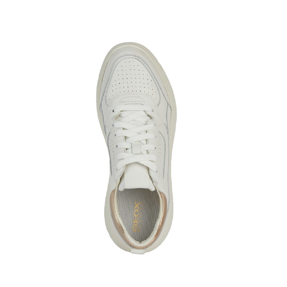 GEOX</br>Γυναικεία Sneakers Λευκό Δέρμα NEBULA 2.0 X B D45NHB 046NF C1000 Geox GEOX</br>Γυναικεία Sneakers Λευκό Δέρμα NEBULA 2.0 X B D45NHB 046NF C1000 Geox