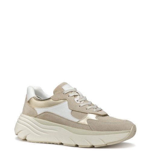 Γυναικεία Sneakers Λευκό/Μπεζ DIAMANTA B D45UFB 05422 C1ZH6 Geox