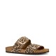 GEOX</br>Geox BRIONIA R D45Y3B 000BS C5018 Γυναικεία Σανδάλια Μπεζ Animal Δέρμα Suede