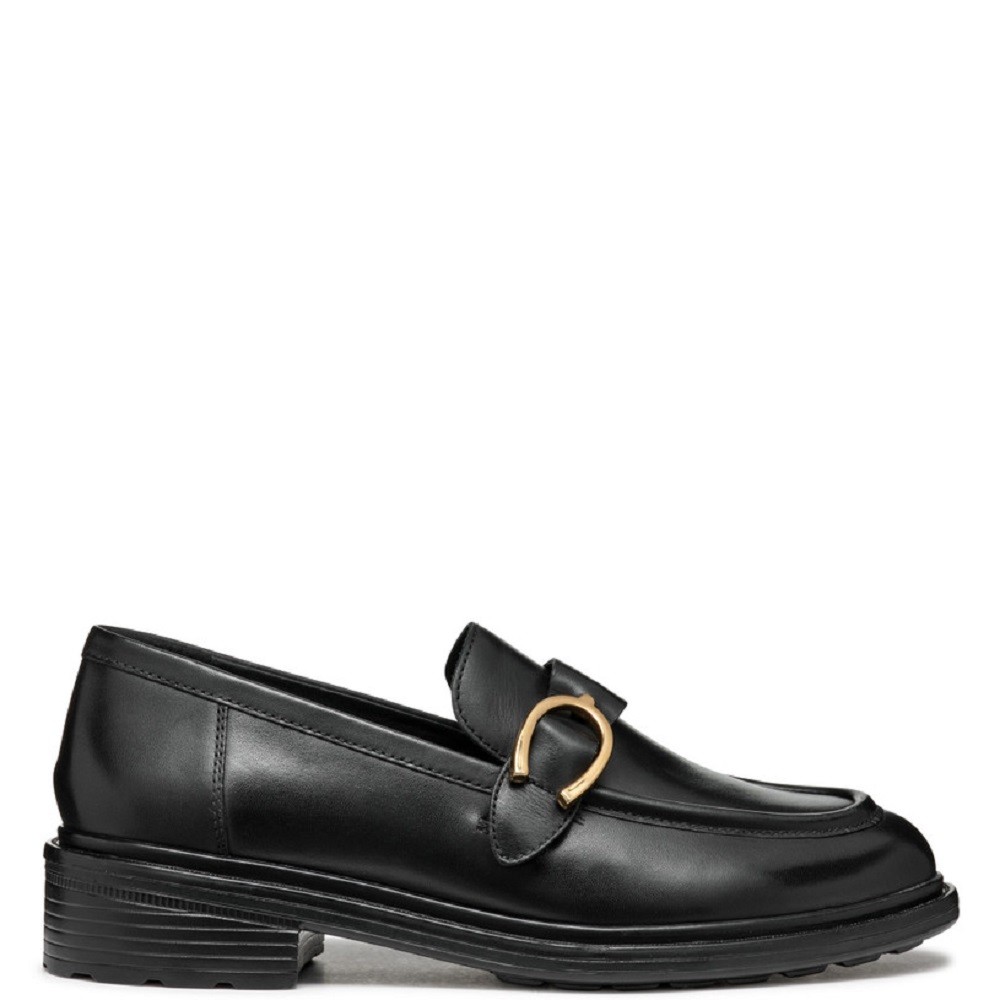 GEOX</br>Γυναικεία Loafers Μαύρο Δέρμα WALK PLEASURE D46TGC 00043 C9999 Geox GEOX</br>Γυναικεία Loafers Μαύρο Δέρμα WALK PLEASURE D46TGC 00043 C9999 Geox