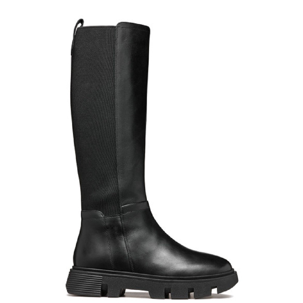 GEOX</br>Γυναικείες Μπότες Μαύρο Δέρμα VILDE D D46UAD 043NH C9999 Geox GEOX</br>Γυναικείες Μπότες Μαύρο Δέρμα VILDE D D46UAD 043NH C9999 Geox