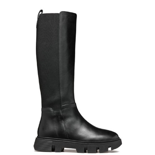 Γυναικείες Μπότες Μαύρο Δέρμα VILDE D D46UAD 043NH C9999 Geox