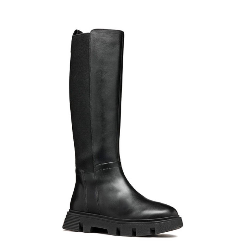 GEOX</br>Γυναικείες Μπότες Μαύρο Δέρμα VILDE D D46UAD 043NH C9999 Geox GEOX</br>Γυναικείες Μπότες Μαύρο Δέρμα VILDE D D46UAD 043NH C9999 Geox