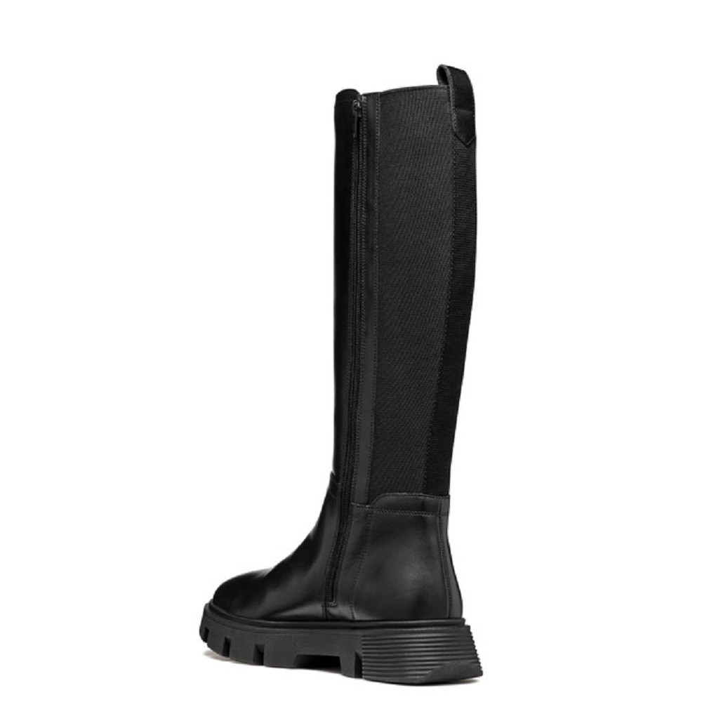GEOX</br>Γυναικείες Μπότες Μαύρο Δέρμα VILDE D D46UAD 043NH C9999 Geox GEOX</br>Γυναικείες Μπότες Μαύρο Δέρμα VILDE D D46UAD 043NH C9999 Geox