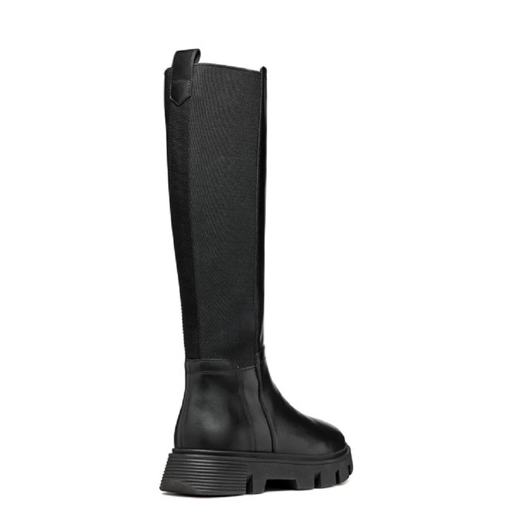 GEOX</br>Γυναικείες Μπότες Μαύρο Δέρμα VILDE D D46UAD 043NH C9999 Geox GEOX</br>Γυναικείες Μπότες Μαύρο Δέρμα VILDE D D46UAD 043NH C9999 Geox