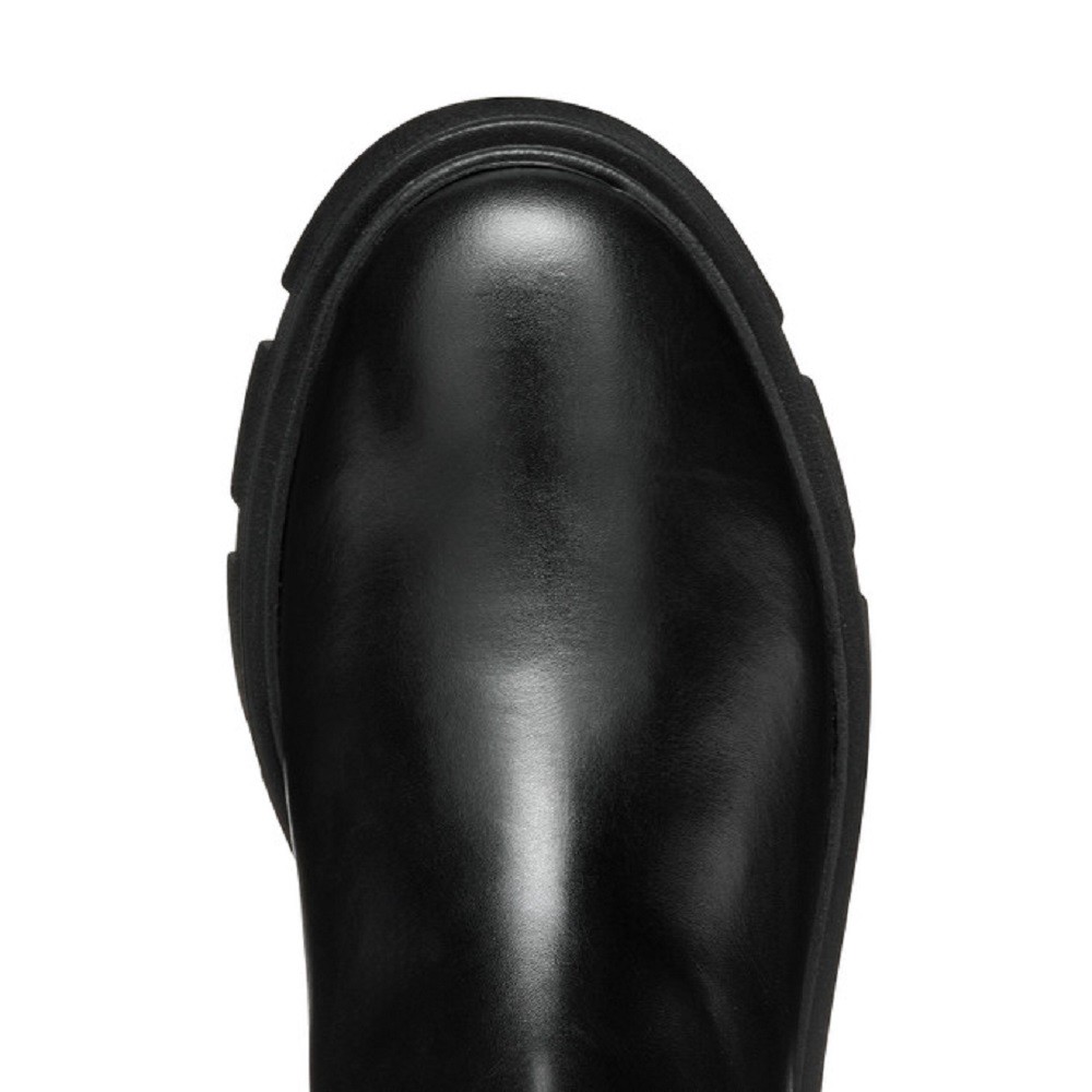 GEOX</br>Γυναικείες Μπότες Μαύρο Δέρμα VILDE D D46UAD 043NH C9999 Geox GEOX</br>Γυναικείες Μπότες Μαύρο Δέρμα VILDE D D46UAD 043NH C9999 Geox
