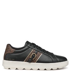 Γυναικεία Sneakers Μαύρο/Καφέ Δέρμα SPHERICA ECUB-1 A D46WEA 08504 C9229 Geox
