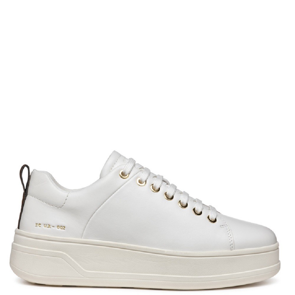 GEOX</br>Γυναικεία Sneakers Λευκό Δέρμα SPHERICA ECUB-2 A D46WVA 00085 C1000 Geox GEOX</br>Γυναικεία Sneakers Λευκό Δέρμα SPHERICA ECUB-2 A D46WVA 00085 C1000 Geox
