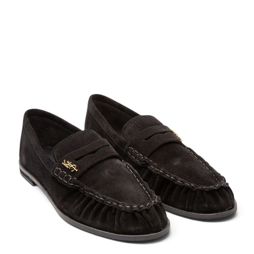KOMIS & KOMIS</br>Komis & Komis D514 Γυναικεία Loafers Μαύρο Suede KOMIS & KOMIS</br>Komis & Komis D514 Γυναικεία Loafers Μαύρο Suede