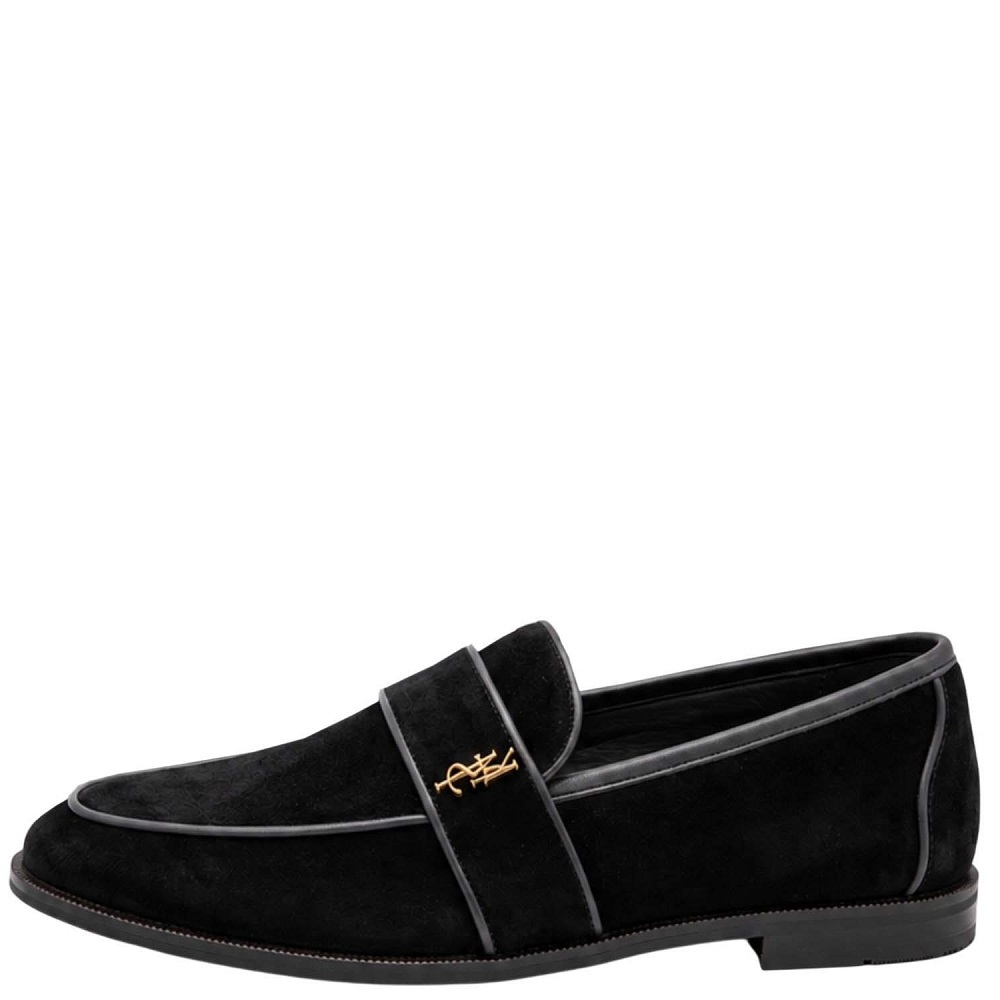 KOMIS & KOMIS</br>Komis & Komis D515 Γυναικεία Loafers Μαύρο Suede KOMIS & KOMIS</br>Komis & Komis D515 Γυναικεία Loafers Μαύρο Suede